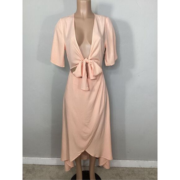 New. L*SPACE wrap dress. Small. Retails $178 - Picture 2 of 7